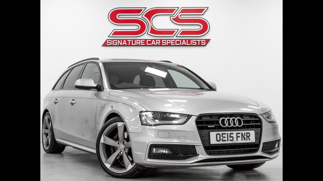 2015 Audi A4 Avant 3.0 TDI S Line Black Edition Quattro