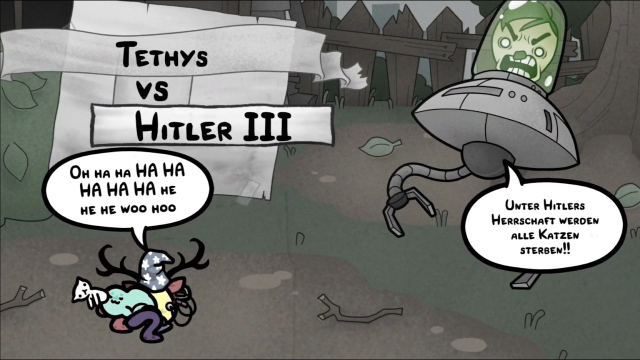 Mewgenics Hitler 3 fight solo jester