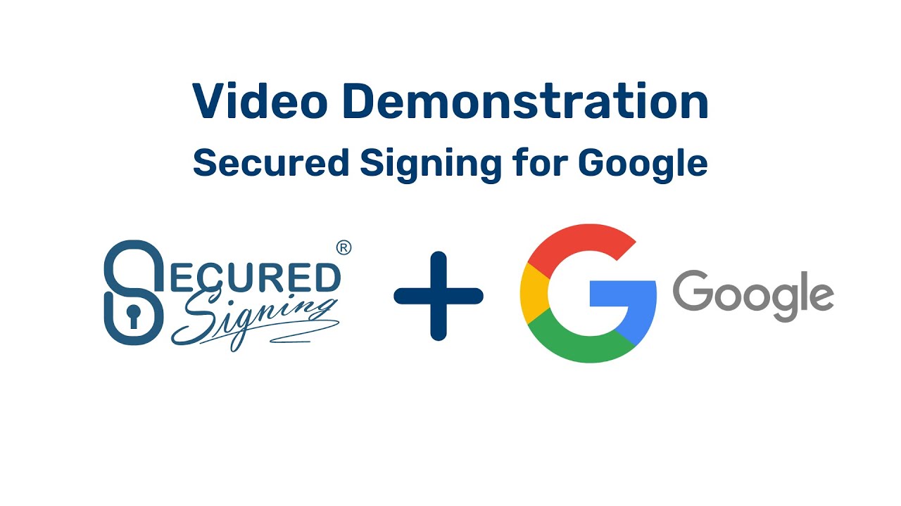 Secured Signing for Google - Verification Process