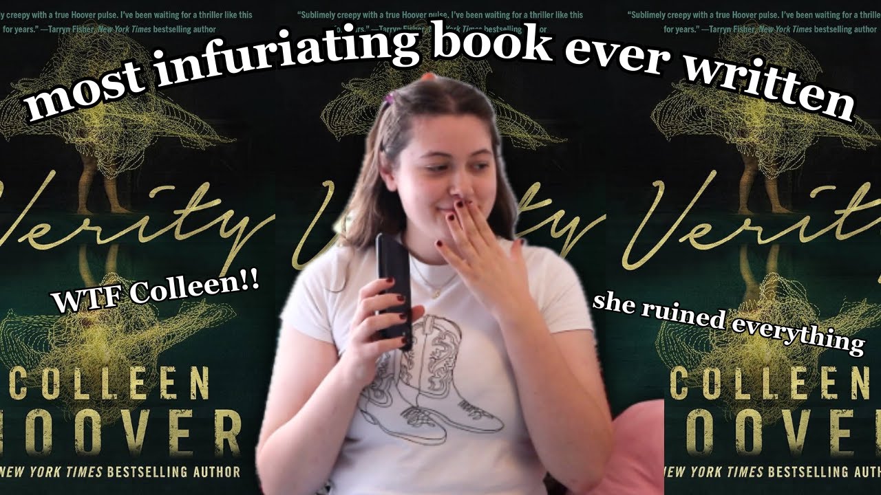VERITY by Colleen Hoover is literally the WORST book ever written