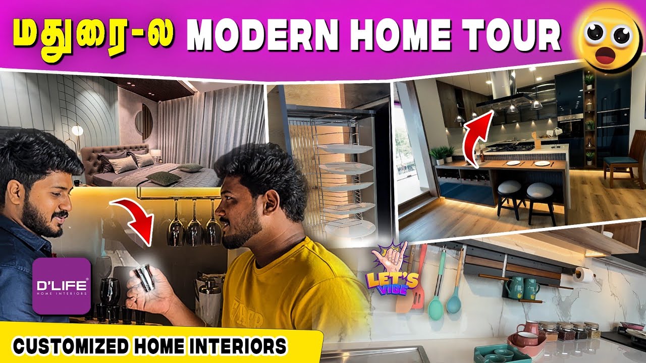 வீட்டுக்கு இதுதான் Trending Interior Design‼️ DLife Home Interiors | Madurai Interior Design