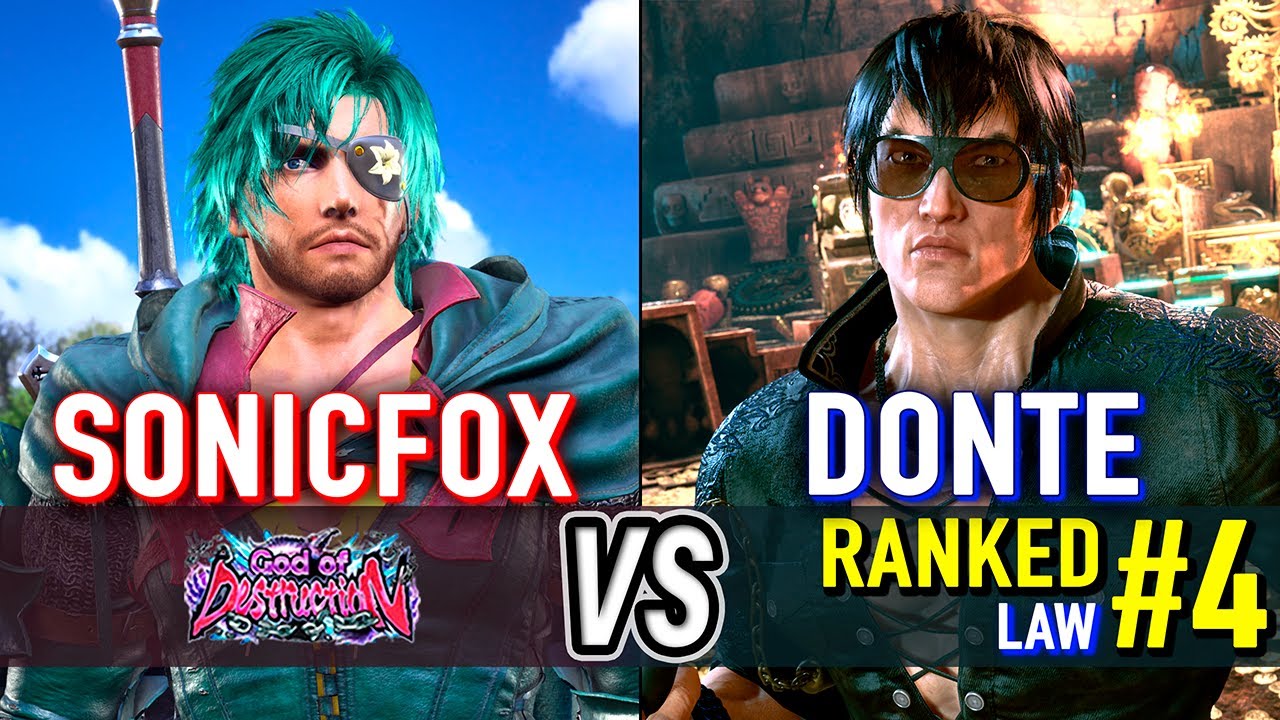 T8 🔥 SONICFOX (Clive) vs DONTE (#4 Ranked Law) 🔥 Tekken 8 High Level Gameplay