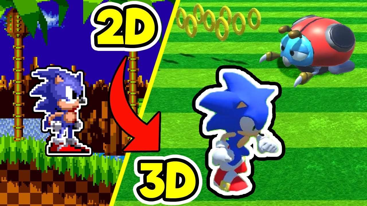 I Made Sonic the Hedgehog but in 3D!
