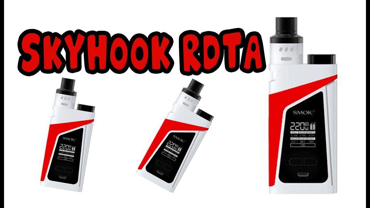 Skyhook RDTA box Smok Revision en Espa&ntilde;ol / vaper life / revisi&oacute;n de vapeo