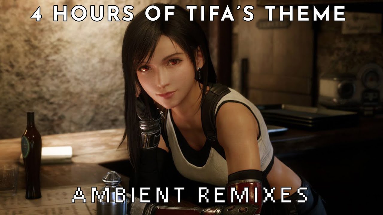 4 hours of Tifa's Theme (Extended Mix) - Study/Work/Chill Mix - Final Fantasy Remix