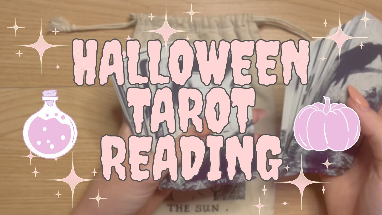 ASMR Tarot Reading: Halloween Edition 👻💫 using my spookiest cards! 🎃