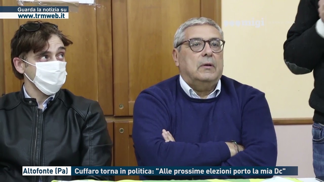Altofonte (Pa) - Cuffaro torna in politica: 