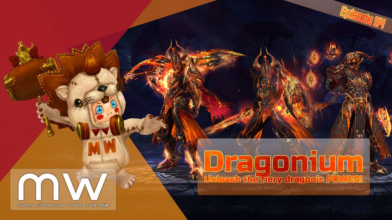 Cabal Online - Episode 34 - Dragonium Armours and Weapons 🐲🐲🐲🔥🔥🔥