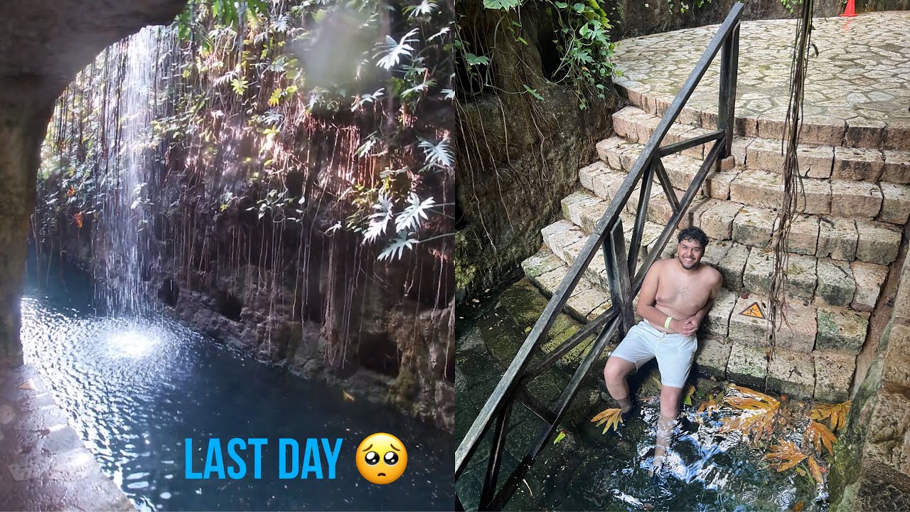 Swimming 🏊in cenote (last day)
