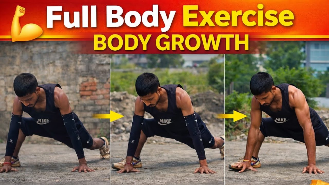 💪🏻Full body exercise video 30days follow on step by step#bodyworkout#fitnessjourney#homegymworkout❤️