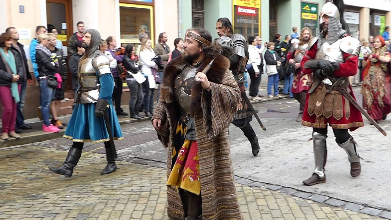 Historicky pruvod - Znojemske vinobrani 2014