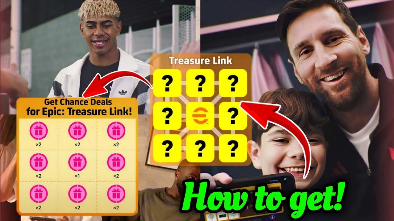 How to get Treasure Link in eFootball 2026 | How to acquire & Share Treasure Link in eFootball 2026?