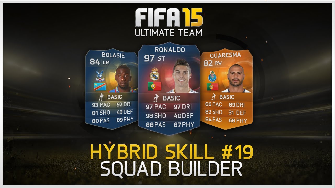 FIFA 15 - Hybrid Skill Squad Builder #19 ft. Record Breaker Ronaldo