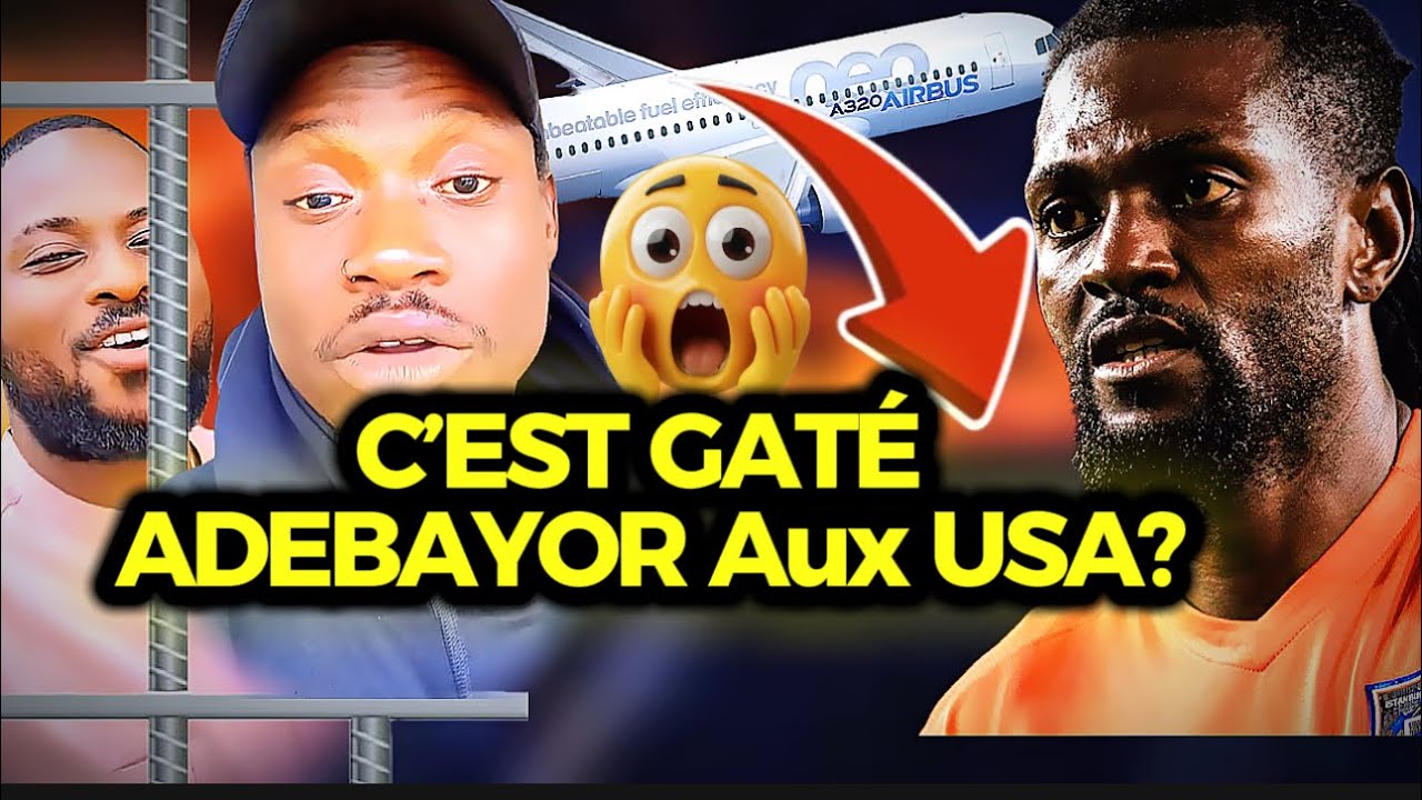 C’EST GATÉ ;ADEBAYOR AUX USA ? : Quelles solution pour faire sortir le roi Neymar de la prison ?tout