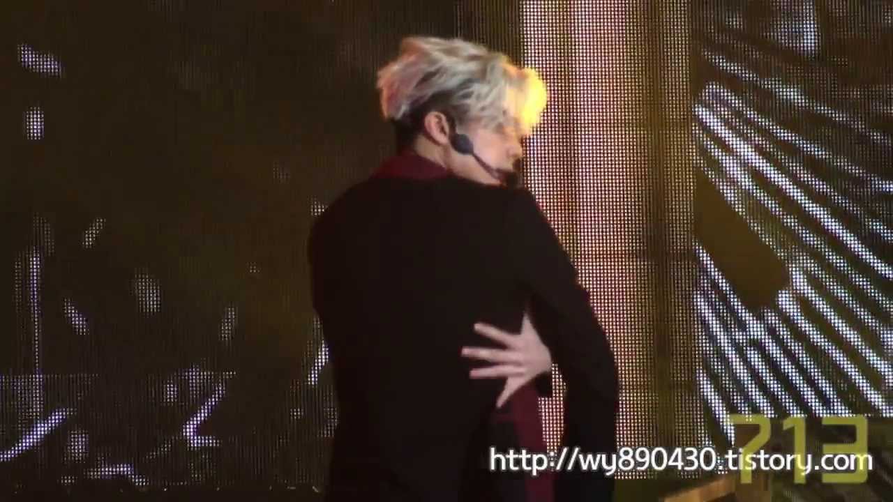131229 SBS 가요대전 하니뿐 - Wooyoung