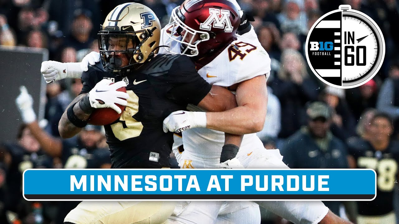 Minnesota at Purdue | Nov. 11,2023 | B1G Football in 60