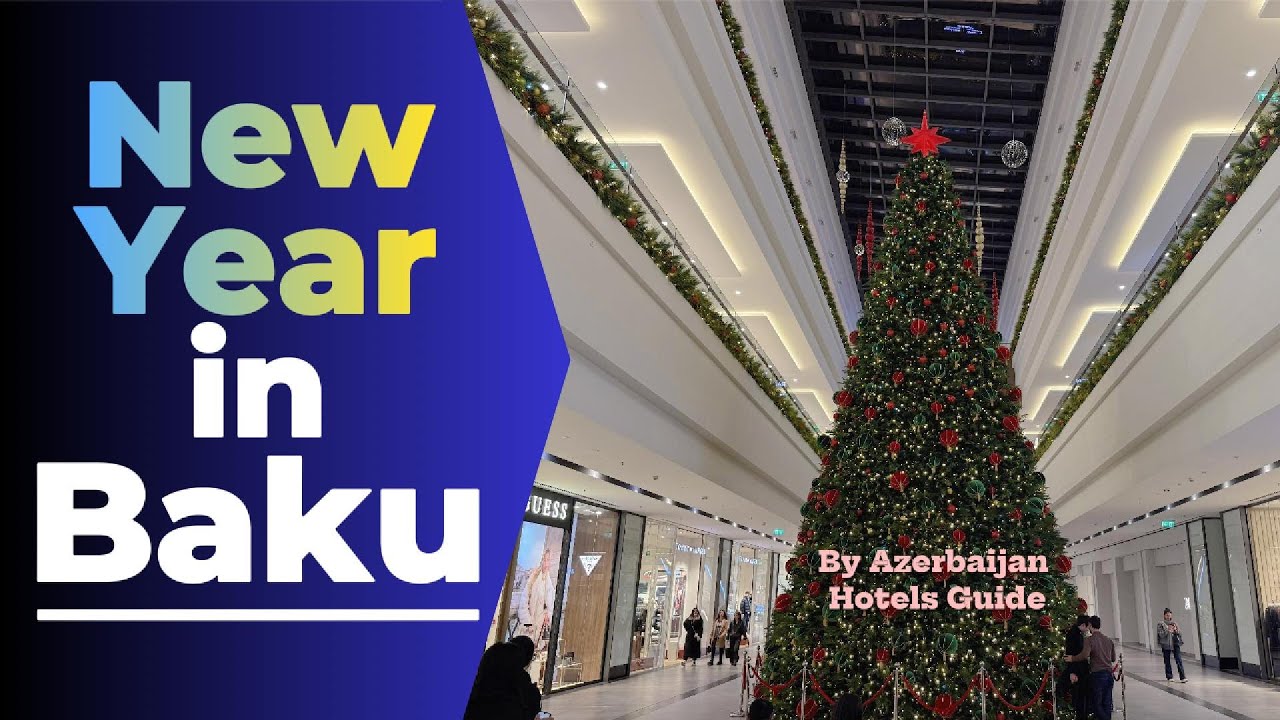 New Year in Baku  | Winter Markets, Lights & Festive Vibes