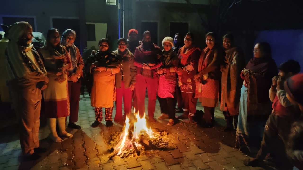 Lohri Celebration🎊🎉|| Happy Lohri 2026|| Winter Season❄️|| Anasuya Parida 