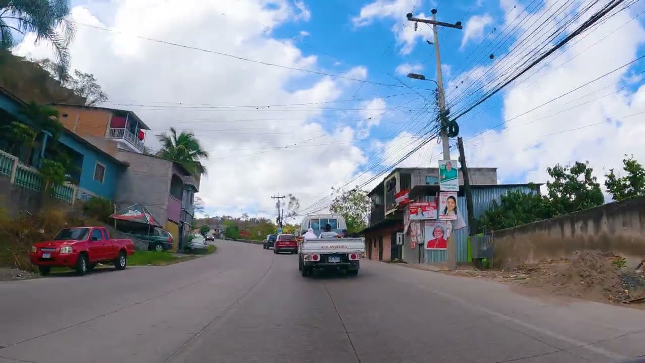 Carretera al sur, desde Tegucigalpa, Honduras Driving Tour 4K - Viaje en carro