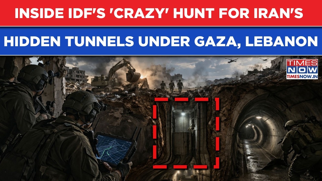 Watch: How IDF Blew Apart 'Crazy' Iran-Built Terror Tunnels Under Gaza & Lebanon| Daring Mission