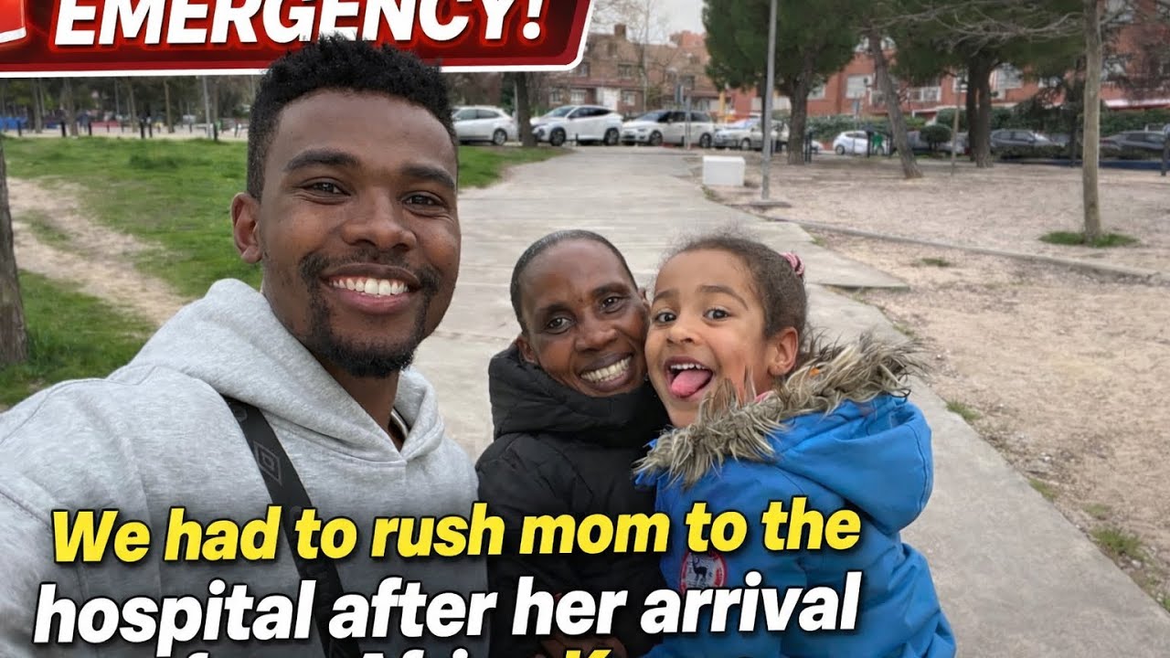 We had an Emergency to the hospital after mom’s arrival from Africa Kenya 