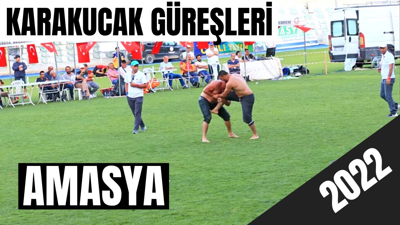 AMASYA KARAKUCAK GÜREŞLERİ 2022 - Baş Altı ve Başpehlivanlık Final | Amasya Videoları