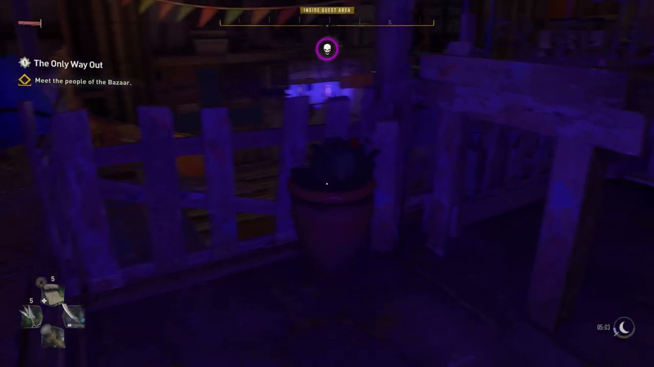 Dying Light 2 - Bazaar Stash: Add Spark Mod and Inhibitor's Pack Charm To Reload Axe Gameplay PS5
