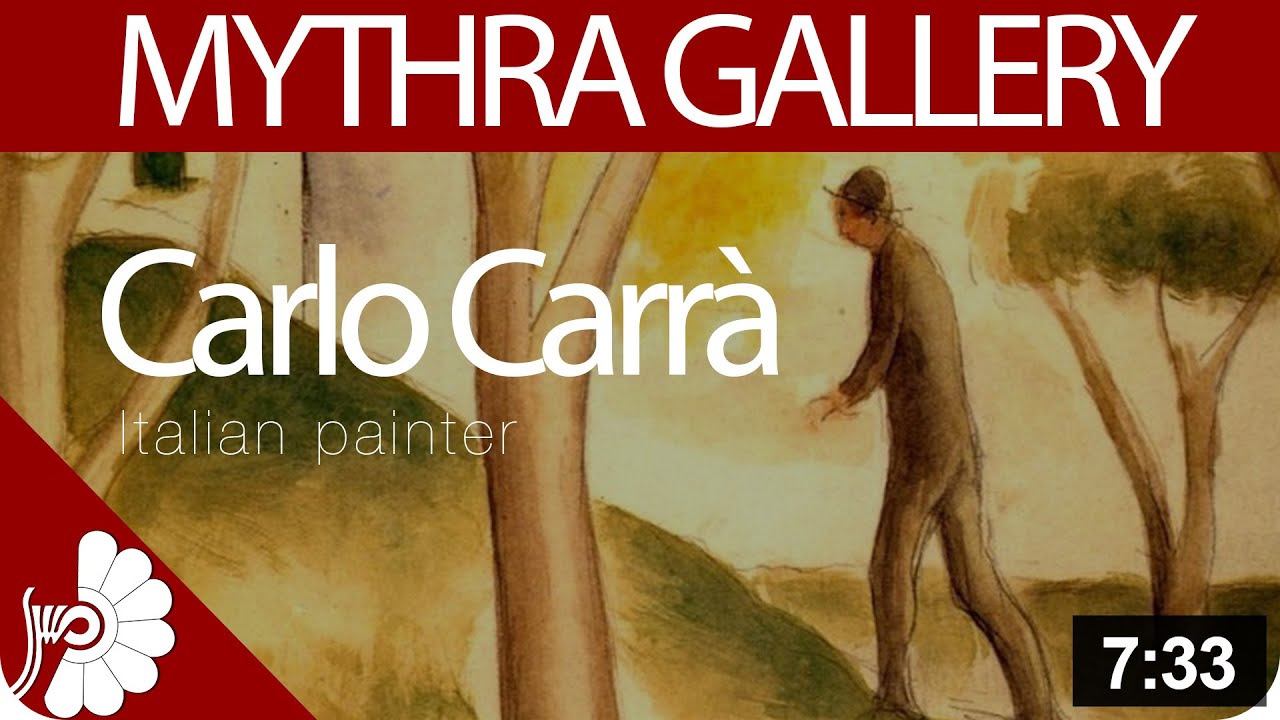 Carlo Carr&agrave; - Italian painter - Figurative painter - Italian modern art