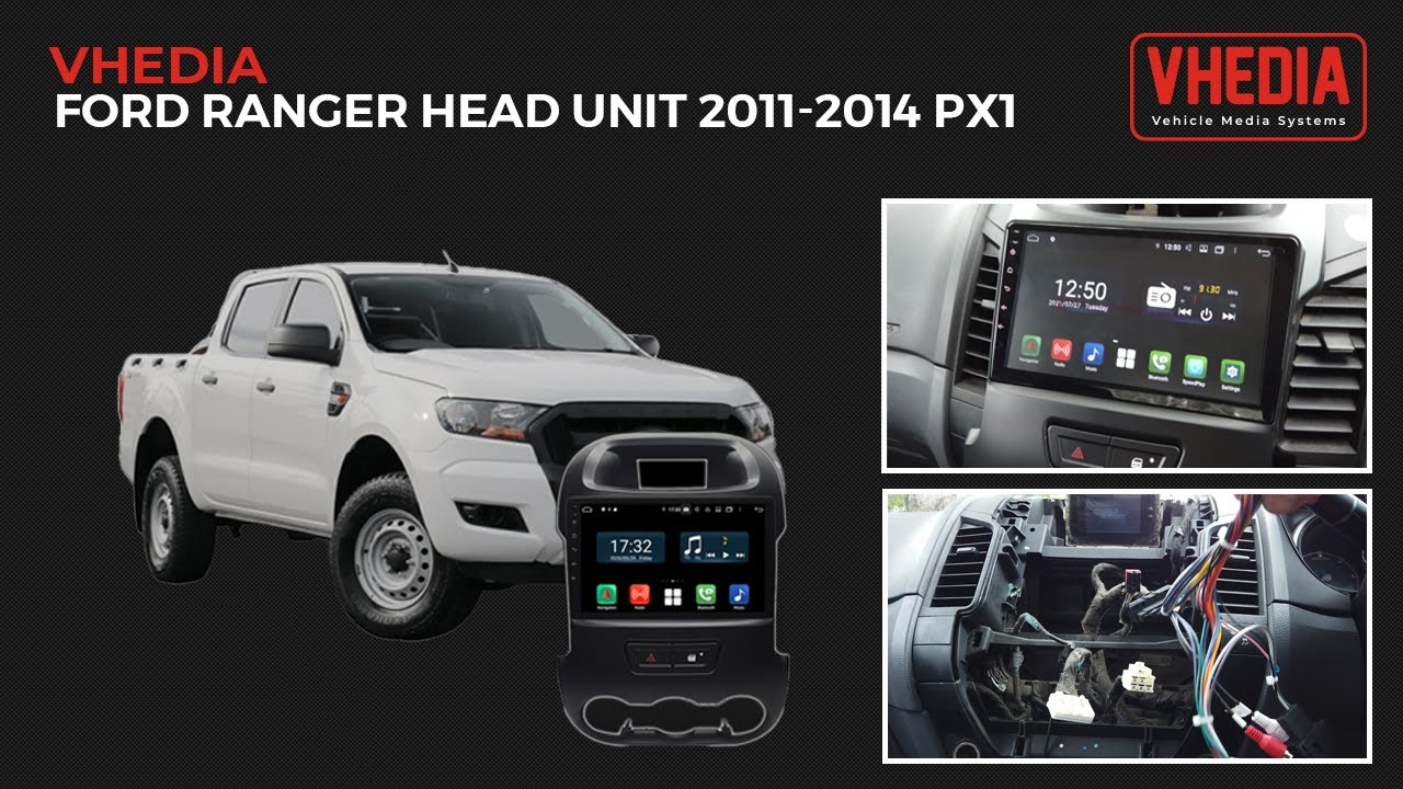 Ford Ranger Head Unit 2011-2014 PX1 - X series
