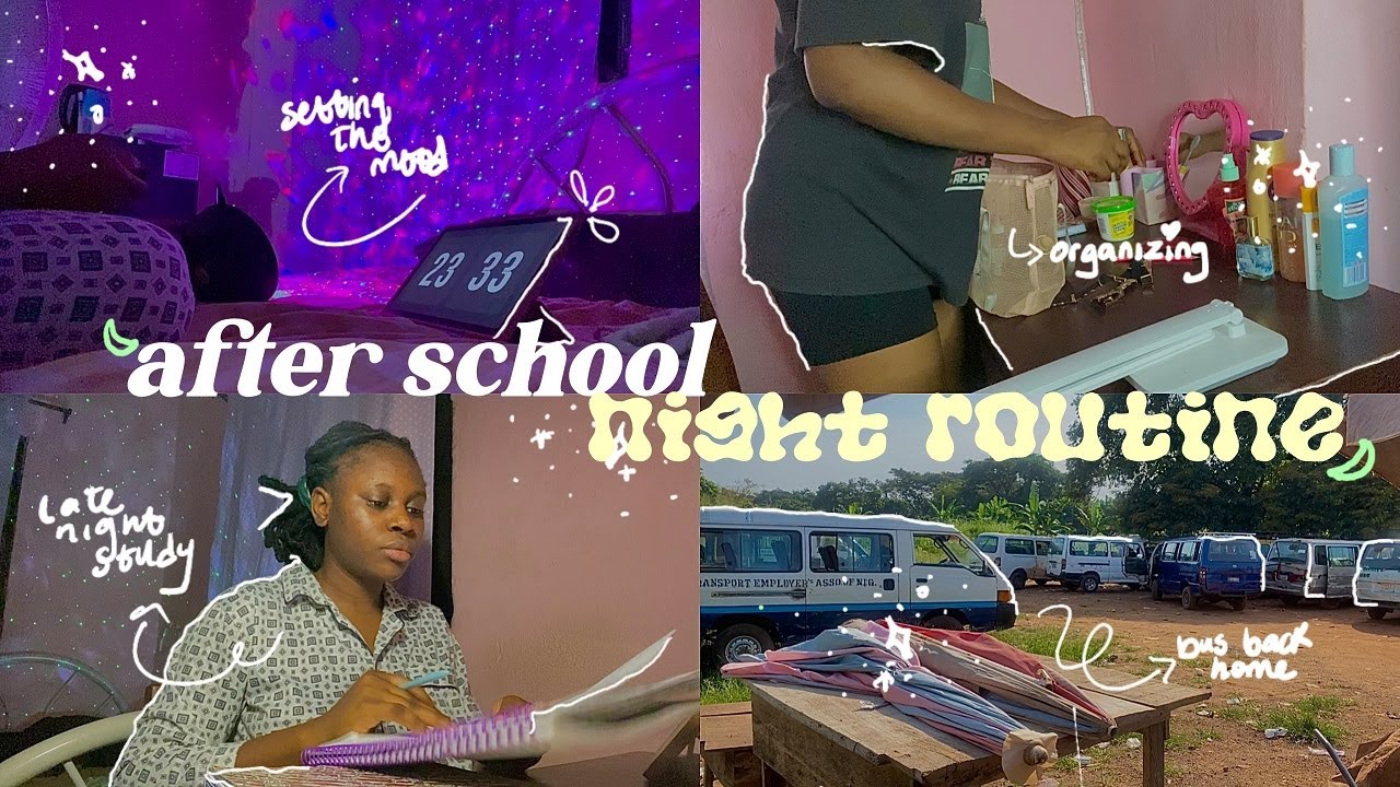 PRODUCTIVE after school NIGHT ROUTINE｡⋆ ﾟ☾ ﾟ *uni med student