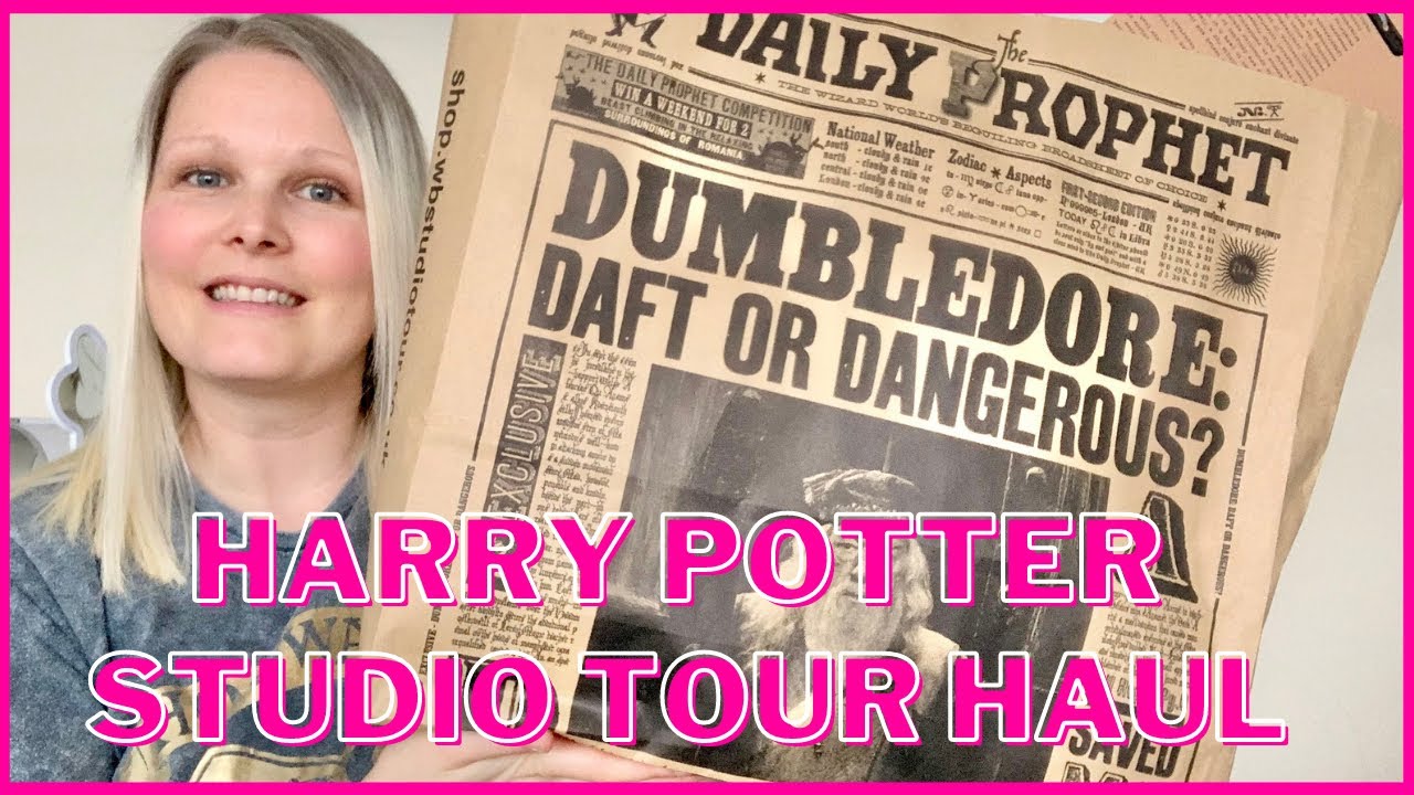 Warner Bros Studio Tour London The Making Of Harry Potter HAUL #HarryPotterHaul #Studio Tour