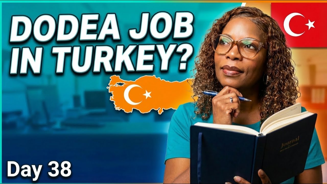 Applied for DODEA in Turkey | Here's My Peace Strategy