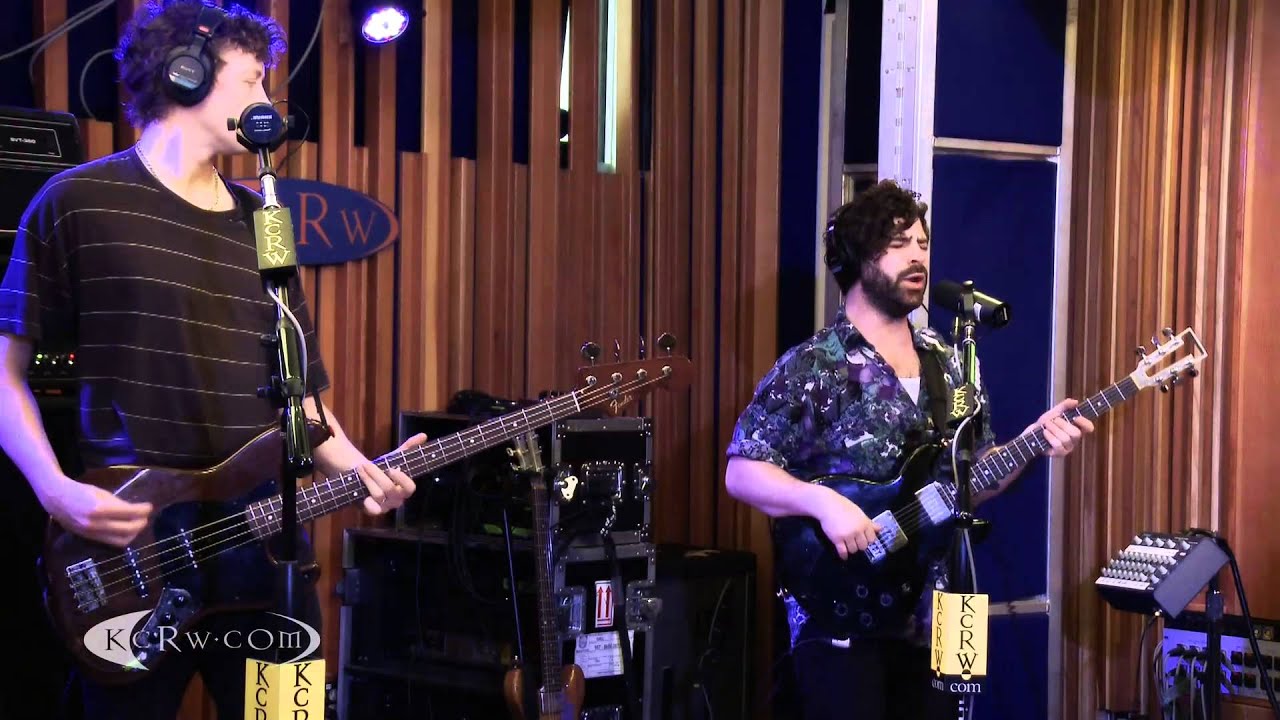 Foals performing 