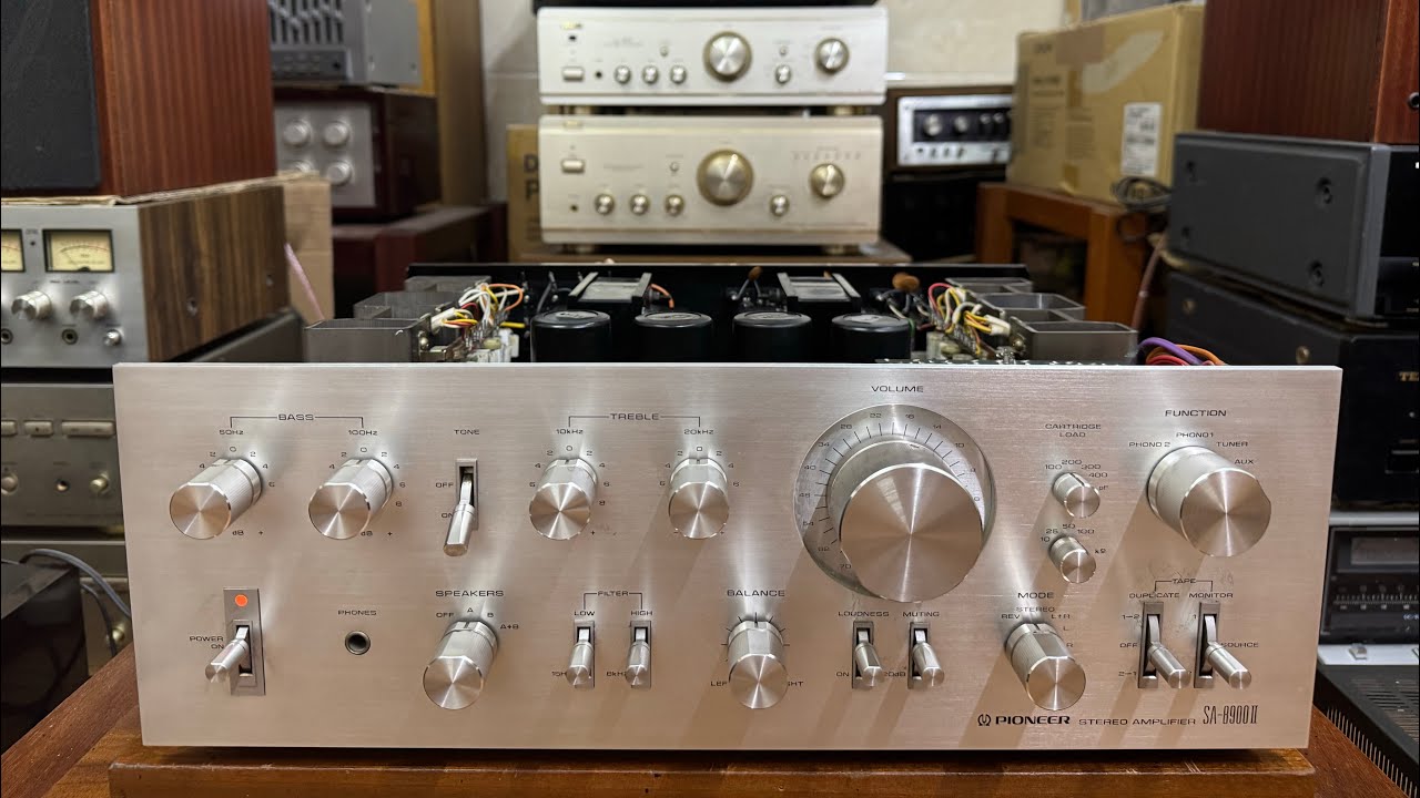 Ampli Pioneer Sa-8900 II zin đẹp. Lh e Trí 0903.747.111.