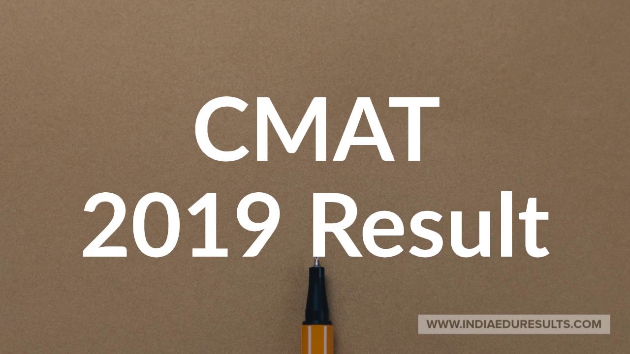 CMAT Result 2019, CMAT 2019 Result, NTA CMAT Result 2019