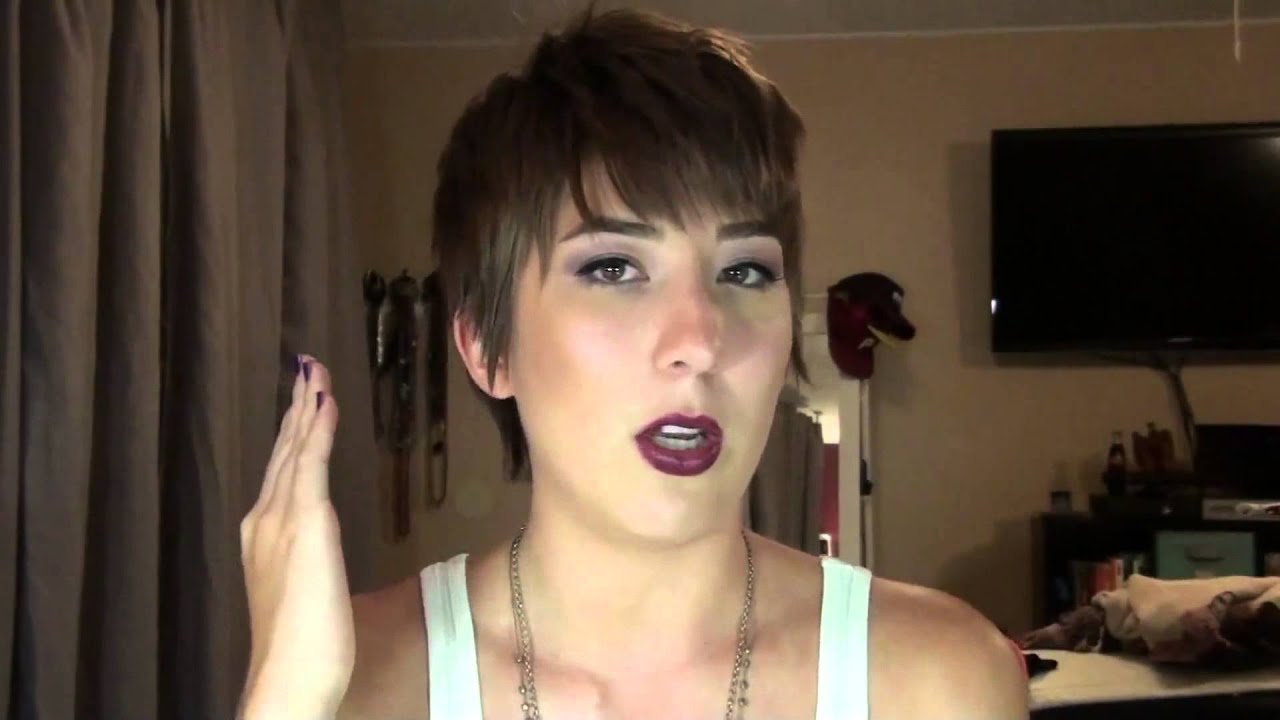 Girl chops off her braid