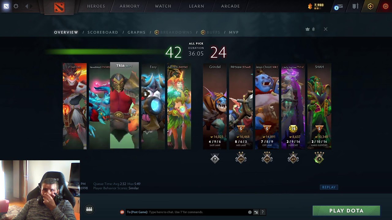 Dota 2 Ranked