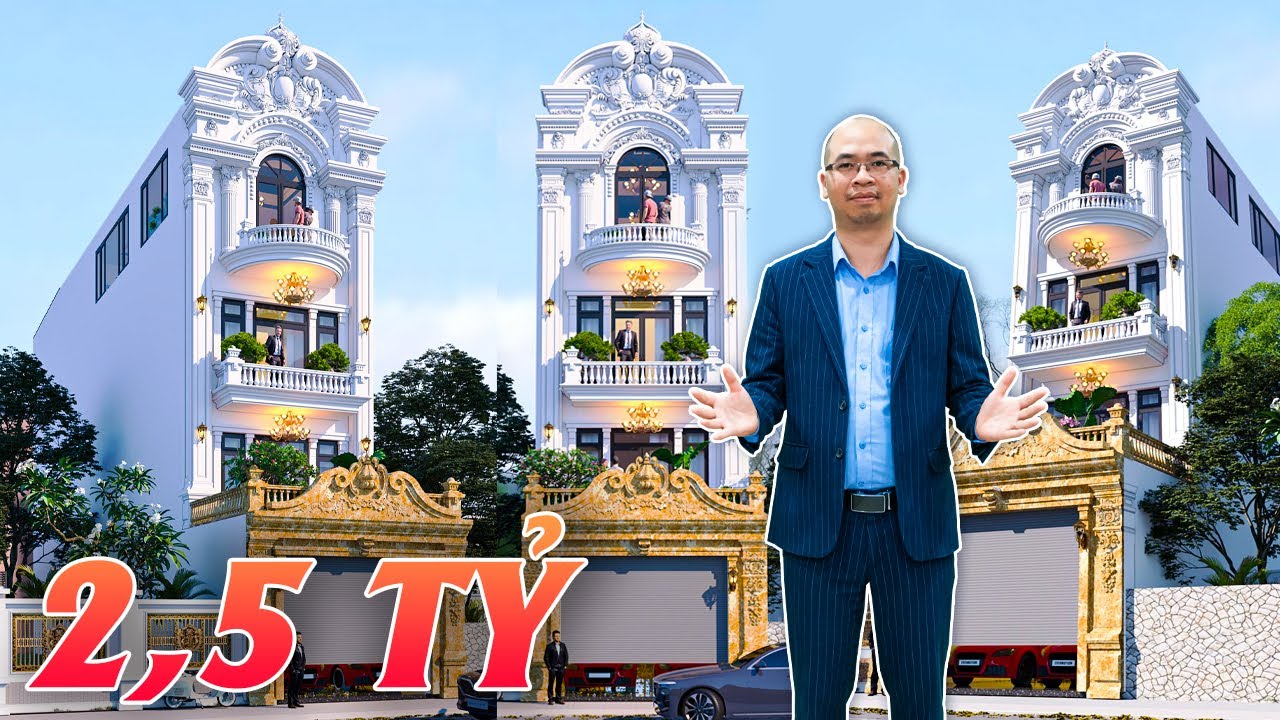 Mẫu Nhà Ống Tân Cổ Điển Đẹp Không Rời Mắt Giá 2.5 Tỷ Tại Mai Sơn Tỉnh Sơn La
