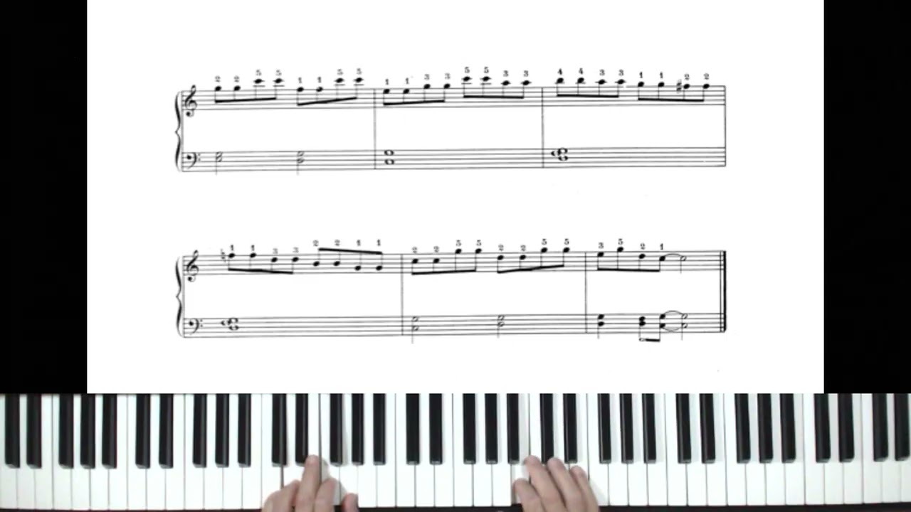 O. Peterson - Exercise No.9 - piano tutorial by Antonio De Angelis