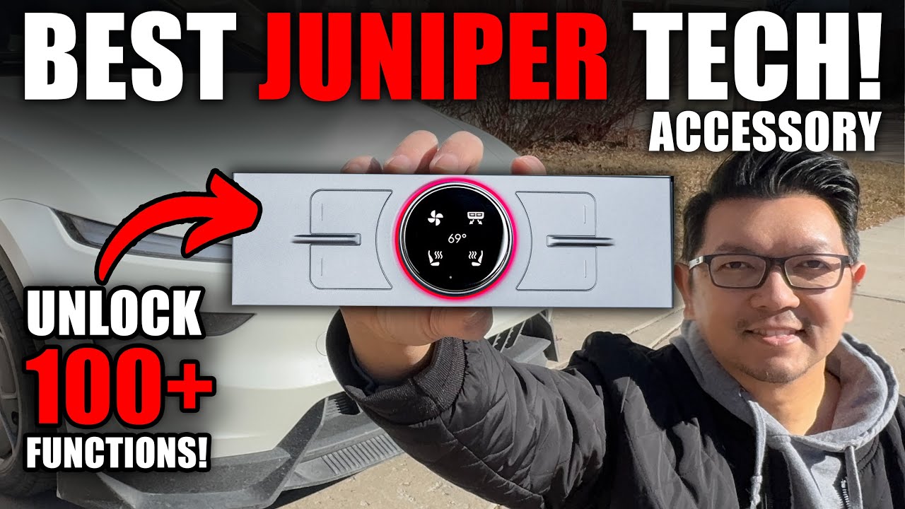 2026 Best Tesla Tech Accessories for Model Y Juniper! / S3XY Knob Unlocks 100+ Functions #tesla