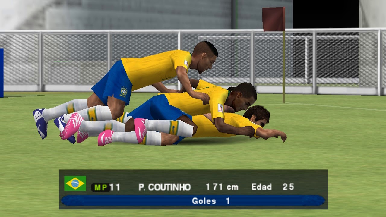 PES 2018 PSP (PPSSPP / iOS / ANDROID) Brazil vs Belgium - World Cup 2018 Russia (1/4 FINAL)