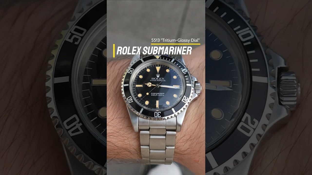 Rolex Submariner 5513 FULL SET 