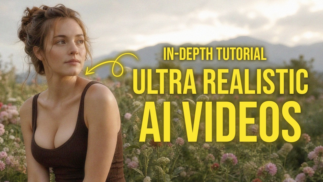 Master CINEMATIC AI Realism - In depth Full Workflow