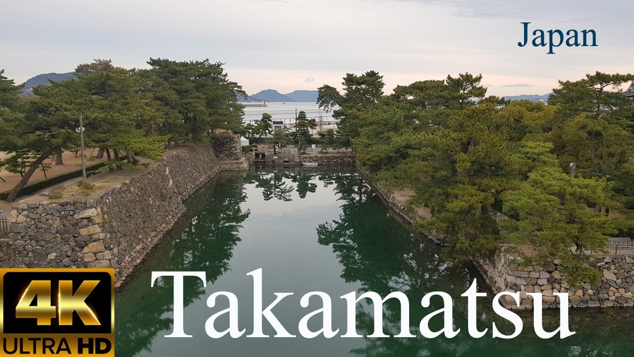 Takamatsu, Japan (4K)