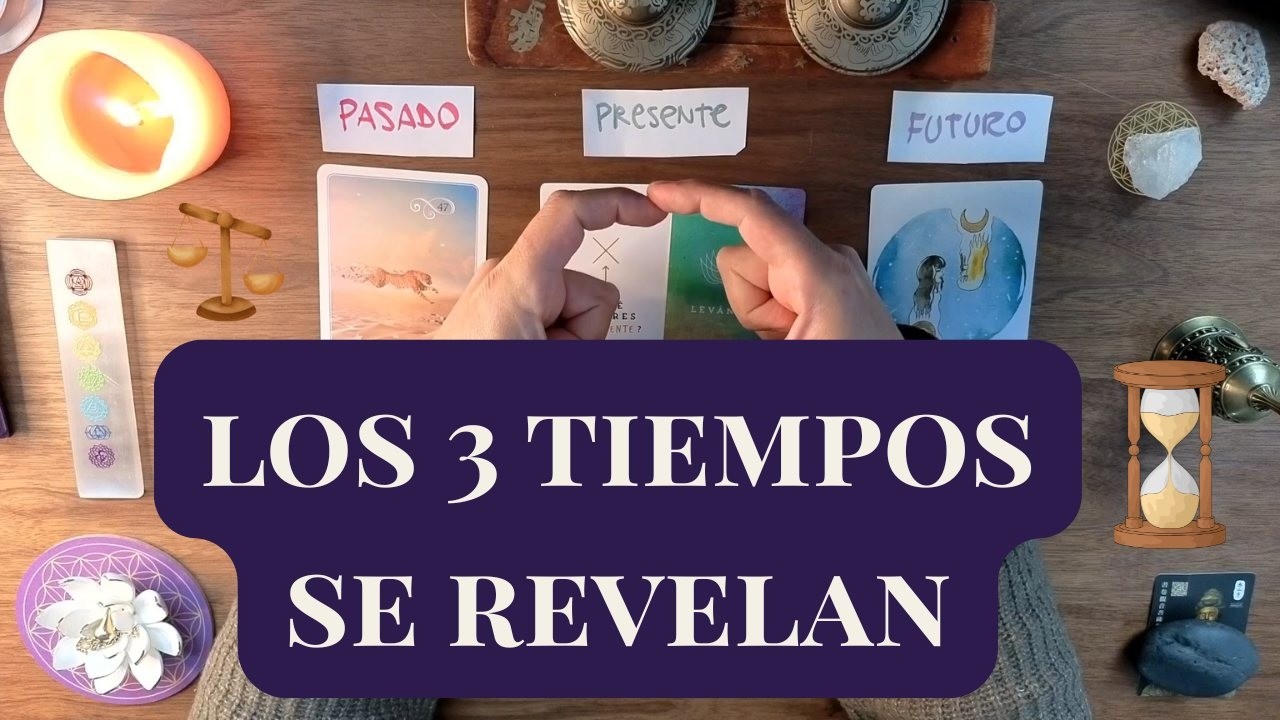 DESBLOQUEA tu camino: Lectura de los 3 Tiempos ⏳✨ 🌑 Pasado, Presente y Futuro