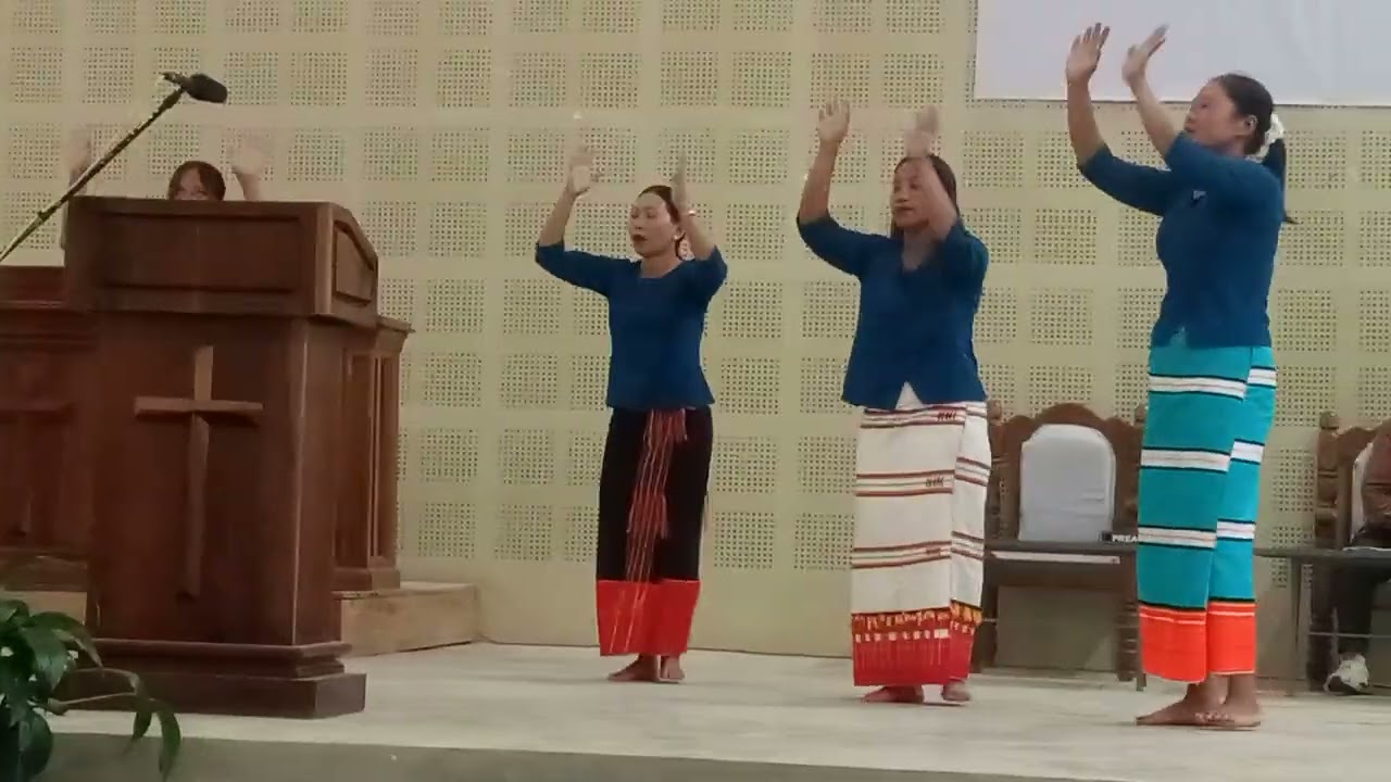 Khrista ga khat thiu mibo sai rah, Liangmai gospel song.