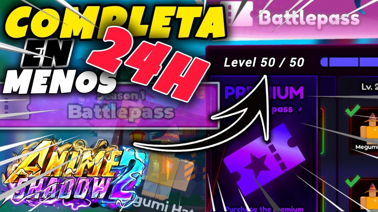 COMO COMPLETAR EL BATTLEPASS AFK EN MENOS 24 HORAS EN ANIME SHADOW 2 