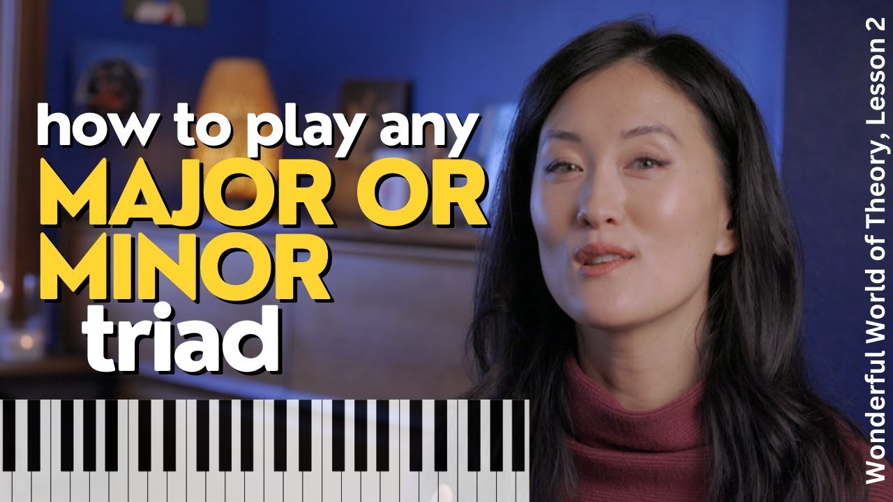 Master Major & Minor Triads (easy guide for beginners!)