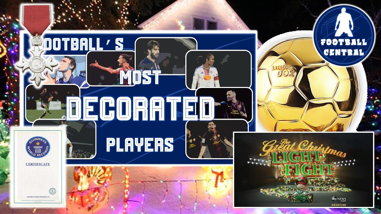 Football's Most Decorated Players (The Footballers That Have Won The Most Trophies!!!)