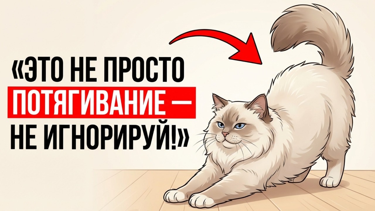 Если Ваш Кот Потягивается, Когда Видит Вас — Вот Что Это Значит…